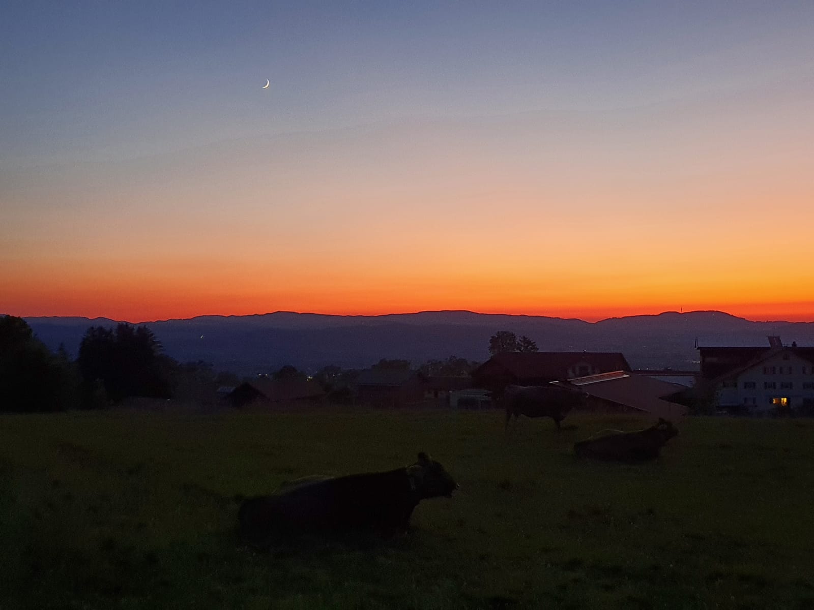 Sonnenuntergang Allgäu